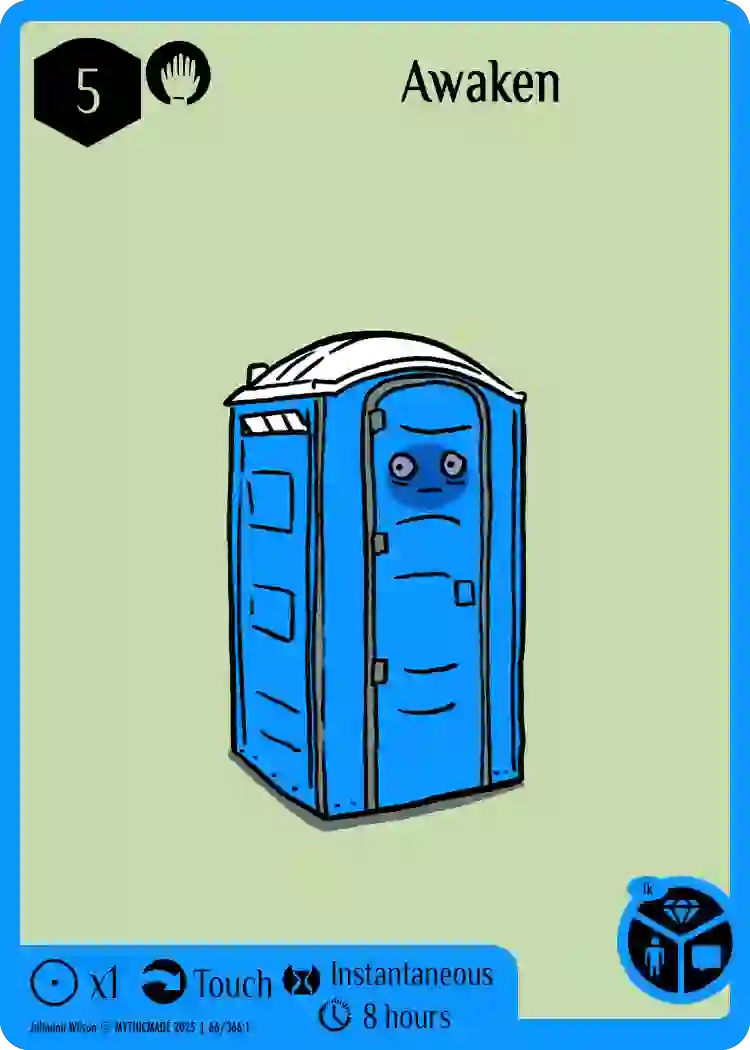 Card not in rotation